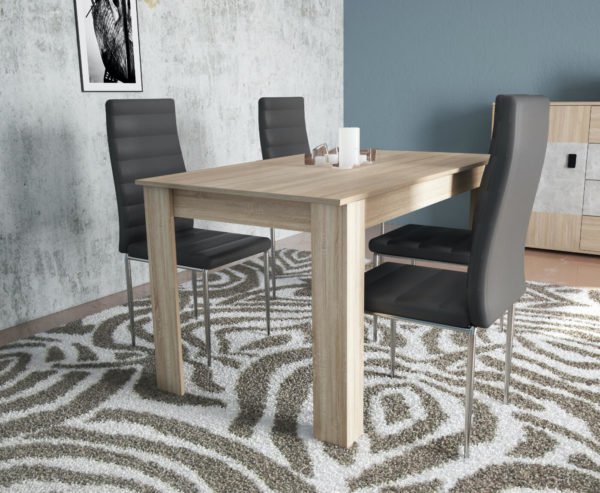 Dinning Table for 6 Persons In Natural Oak Color