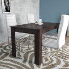 Dinning Table for 6 Persons In Dark Brown Color