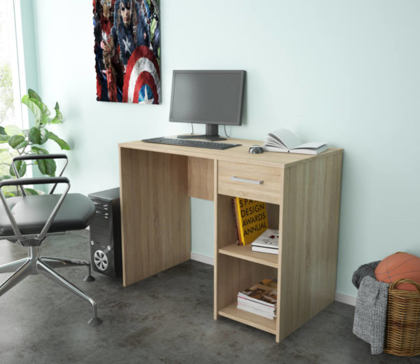 Office Desk In Natural Oak Color